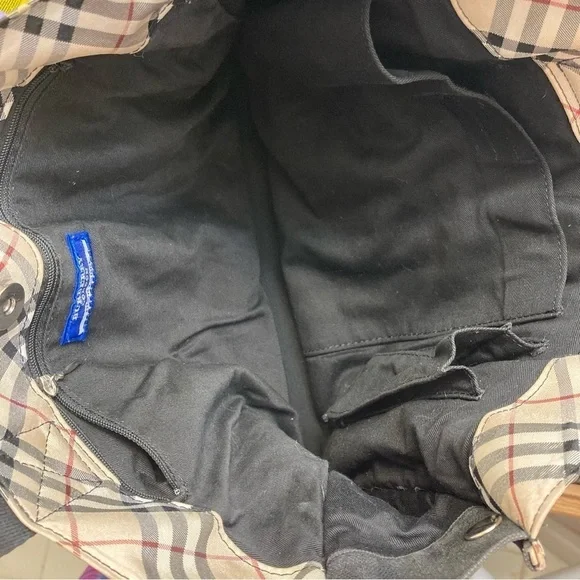 Burberry blue label authentic tote bag unisex